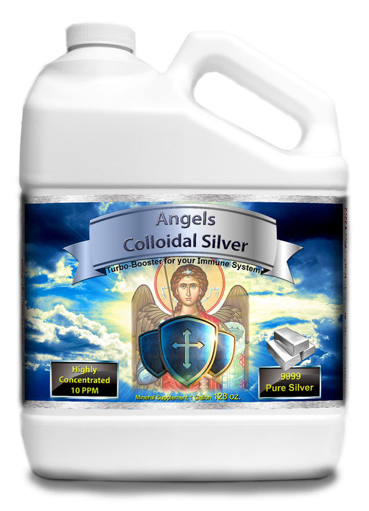 One Gallon Plastic Jug Colloidal Silver
