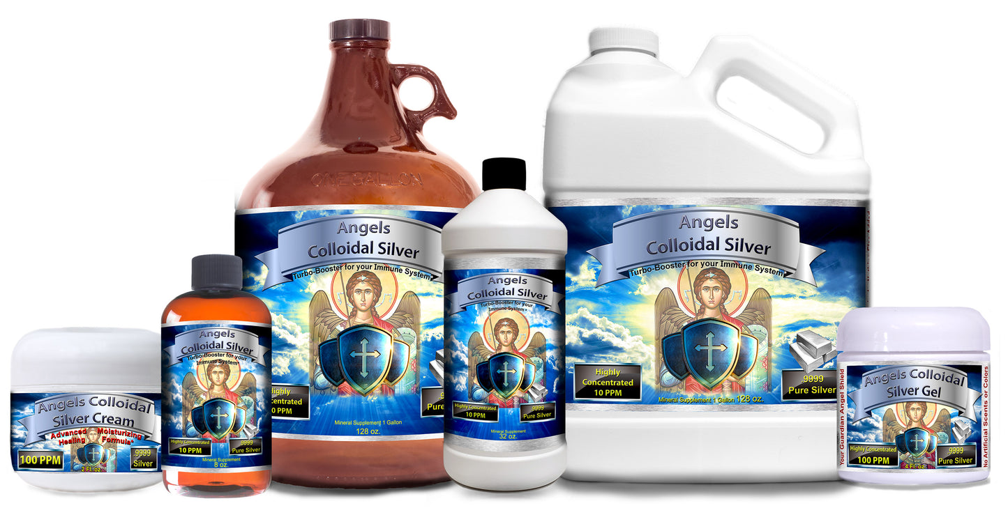 32oz Glass Colloidal Silver